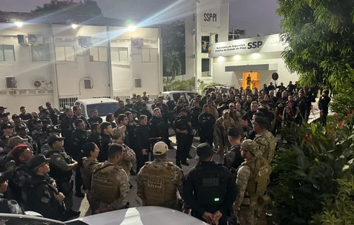 SSP deflagra megaoperação em Teresina