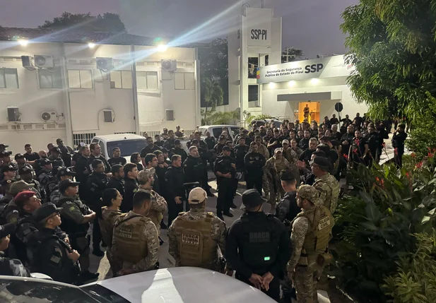 SSP deflagra megaoperação em Teresina