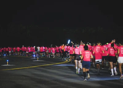Teresina recebe competição de atletismo dentro do aeroporto