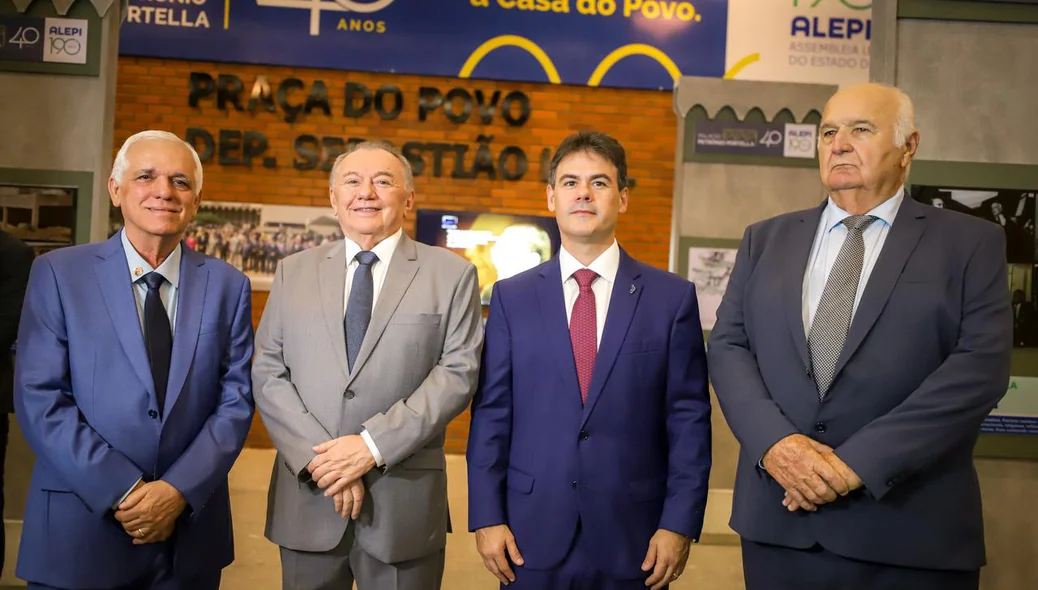 Themístocles Filho, Kleber Eulálio, Severo Eulálio e Luciano Nunes