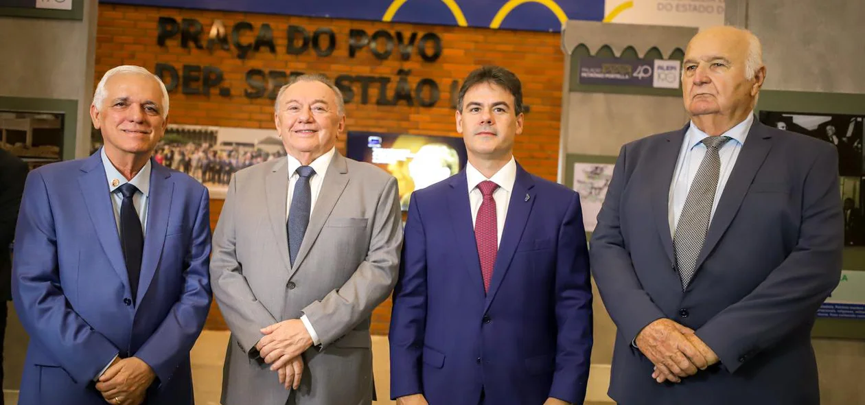 Themístocles Filho, Kleber Eulálio, Severo Eulálio e Luciano Nunes