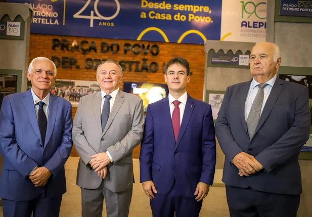 Themístocles Filho, Kleber Eulálio, Severo Eulálio e Luciano Nunes