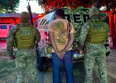 Um homem identificado pelas iniciais R.B.R., de 46 anos, foi preso na terça-feira