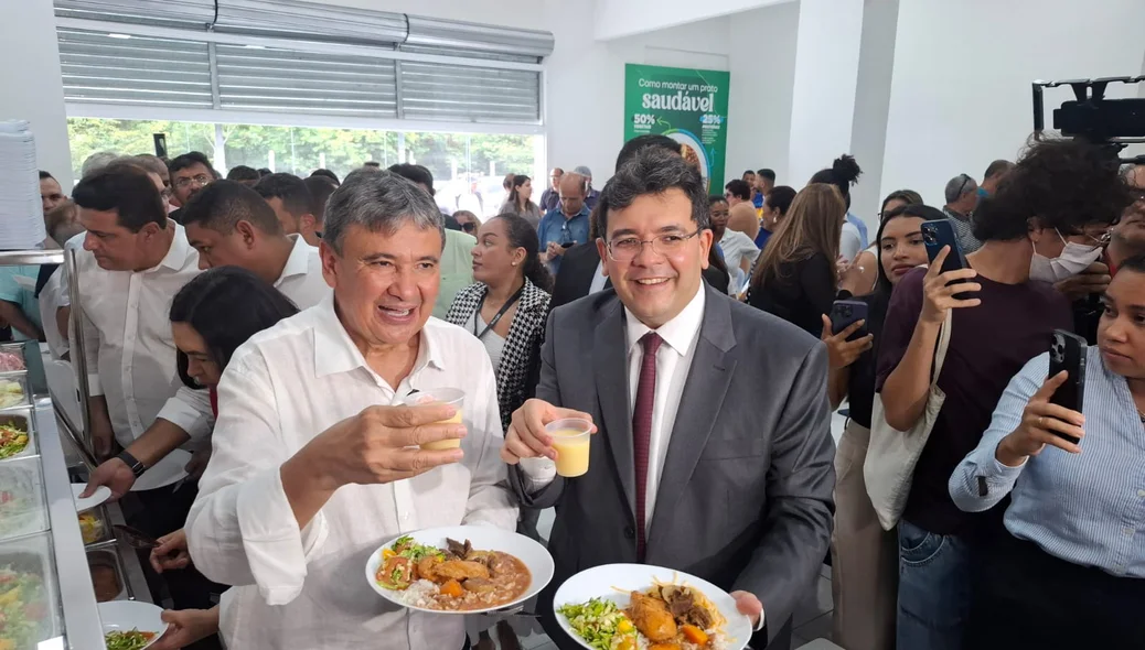 Wellington Dias e Rafael Fonteles