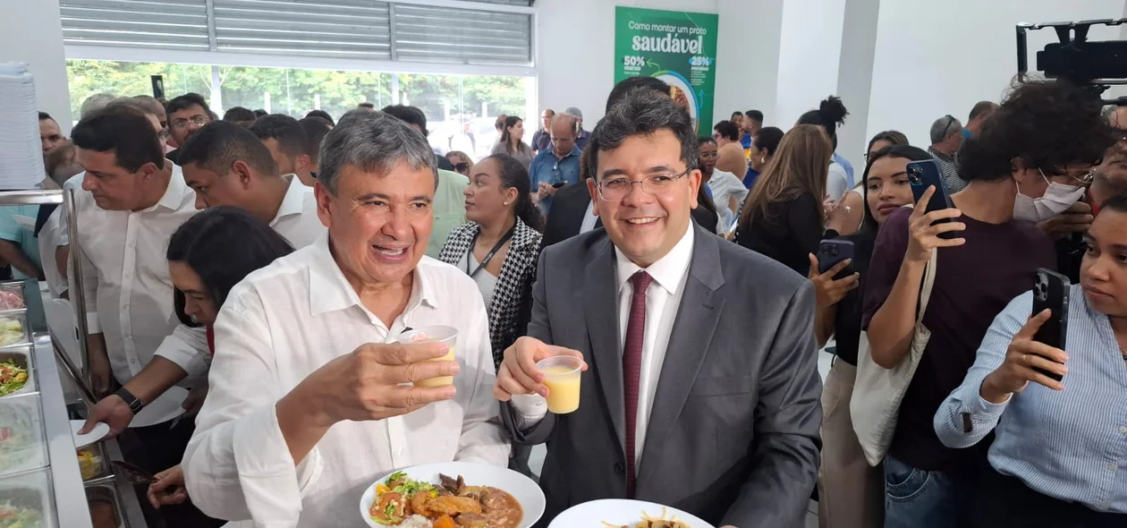 Wellington Dias e Rafael Fonteles