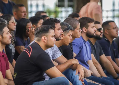 A manifestação ocorreu nesta terça