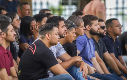 A manifestação ocorreu nesta terça