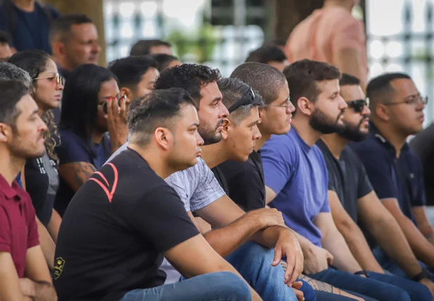 A manifestação ocorreu nesta terça