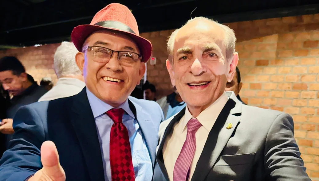 Abdoral Melo e senador Marcelo Castro