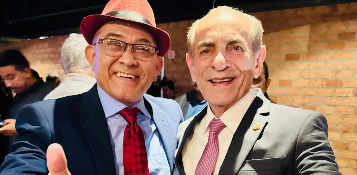 Abdoral Melo e senador Marcelo Castro