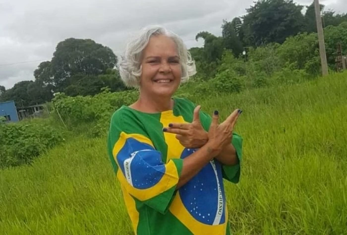 Adalgiza Maria Dourado, presa por 8 de janeiro