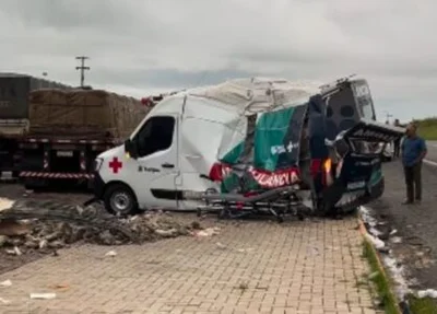 Ambulância do SAMU