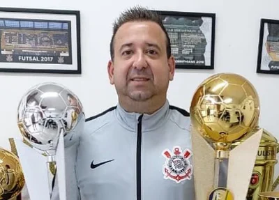 André Bié, novo técnico do time de futsal do Atlético Piauiense