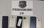Aparelhos celulares recuperados pela Polícia Civil do Piauí