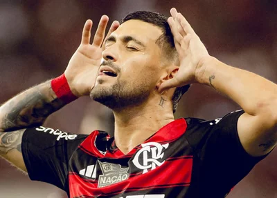 Arrascaeta marcou o gol da vitória do Flamengo
