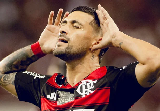Arrascaeta marcou o gol da vitória do Flamengo