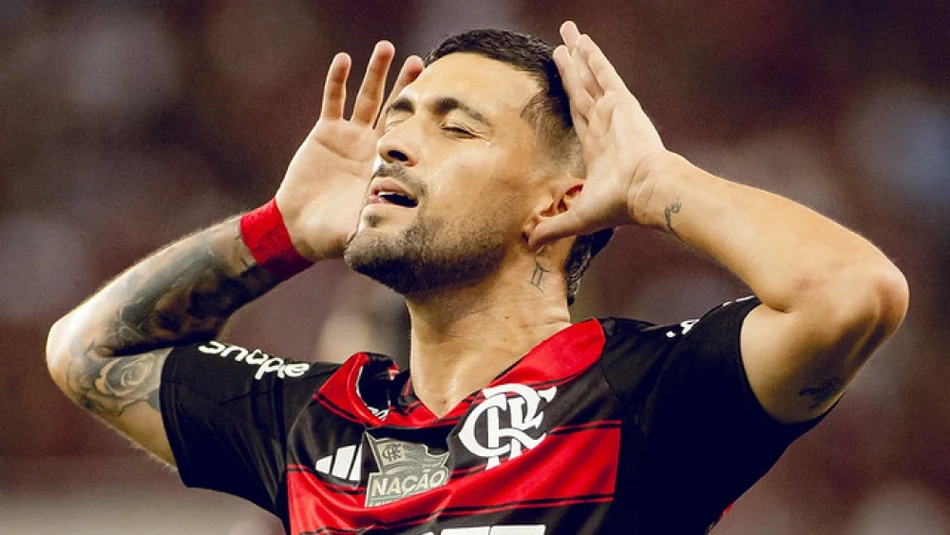 Arrascaeta marcou o gol da vitória do Flamengo