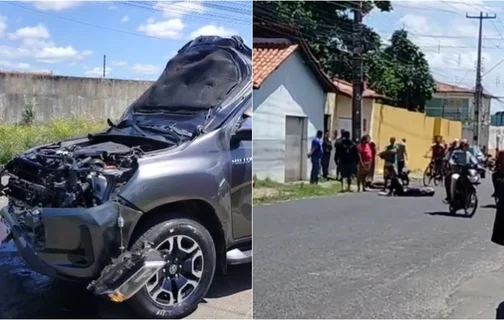 Assaltantes foram atropelados na zona norte de Teresina
