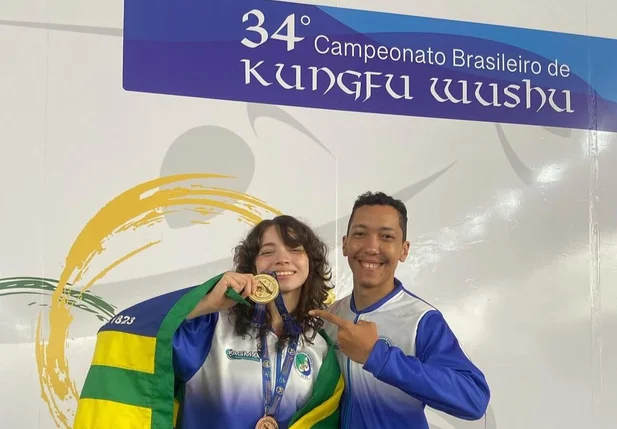 Atleta piauiense Talita Pereira é convocada para disputar o Pan-Americano de Kung Fu no México