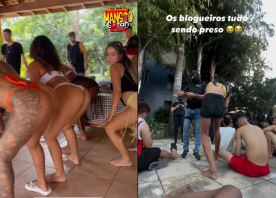 Blogueiros no reality 'Mansão da Sarah Brenna'