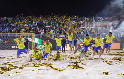 Brasil conquista o heptacampeonato da Copa do Mundo de Futebol de Areia