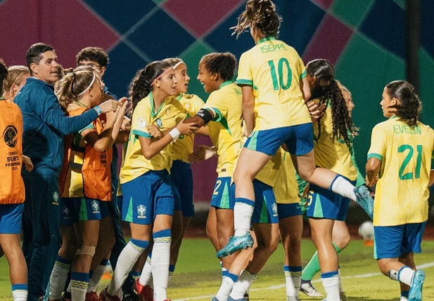 Brasil vence o Uruguai e se classifica à próxima fase do Sul-Americano Feminino Sub-17