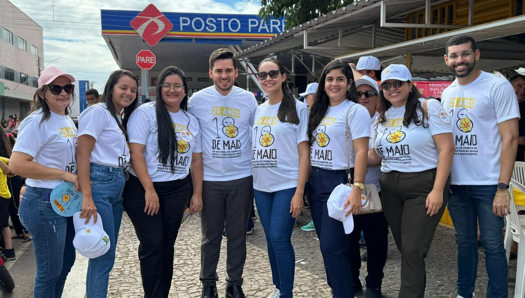 Caminhada foi realizada nas ruas do centro de União