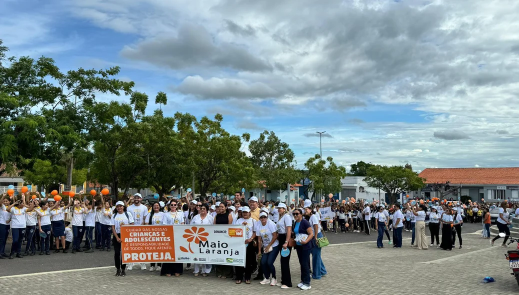 Campanha do Maio Laranja em União