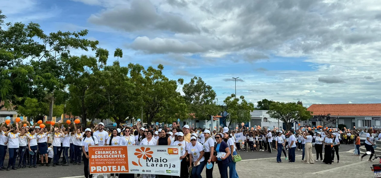 Campanha do Maio Laranja em União