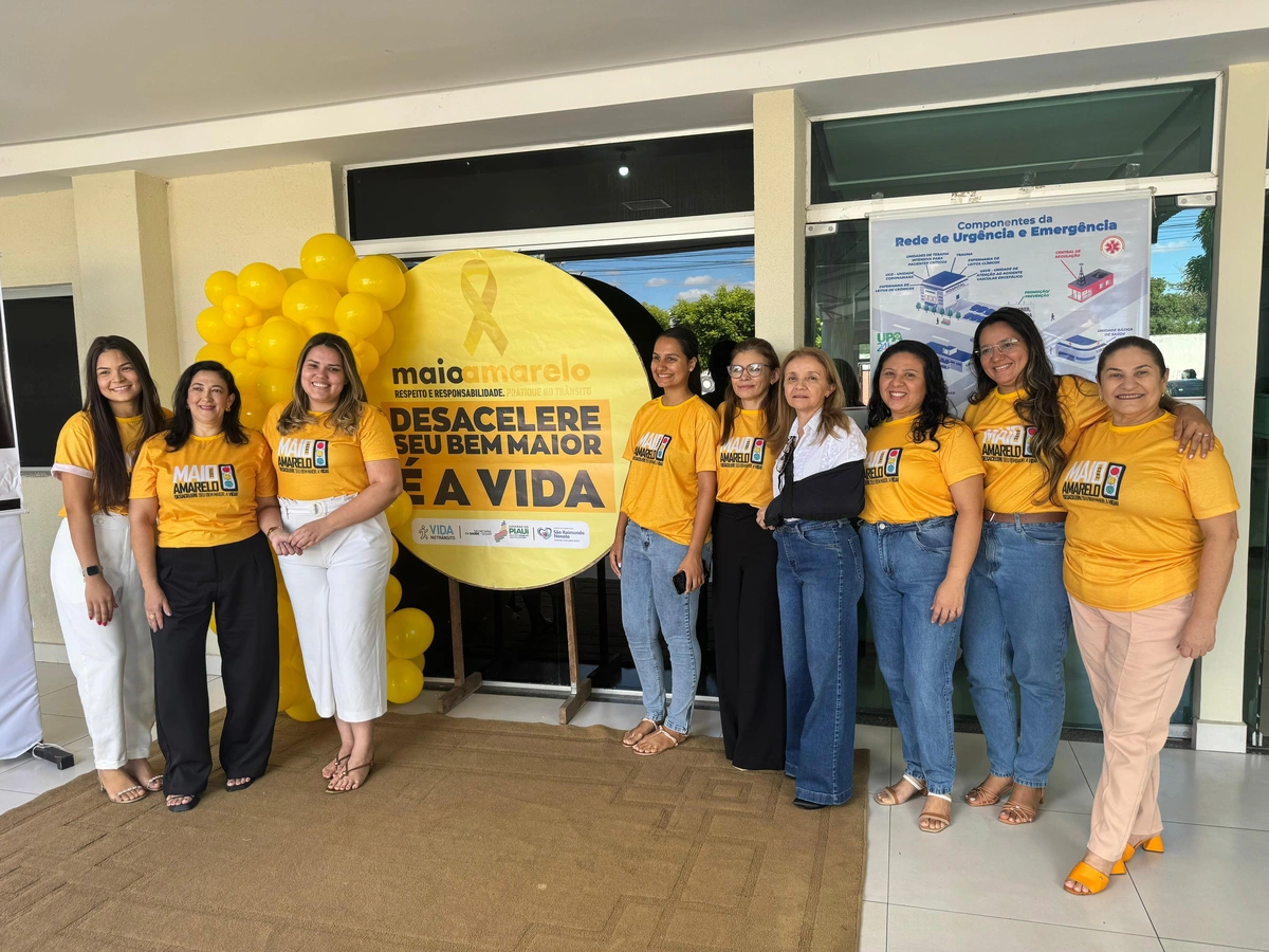Campanha maio amarelo em São Raimundo Nonato