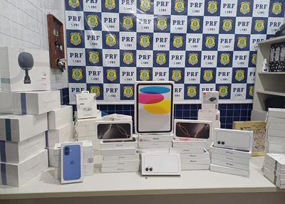 Carga de iPhones apreendida