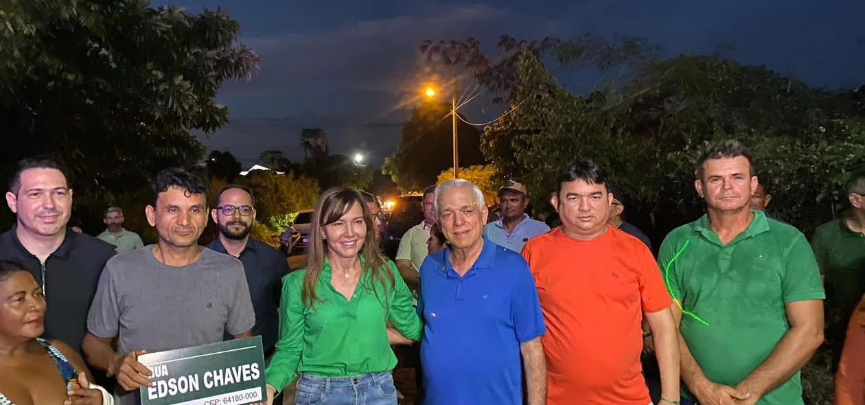 Cinco ruas foram pavimentadas