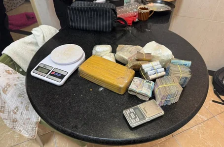 Cocaína apreendida pela FICCO em Sergipe