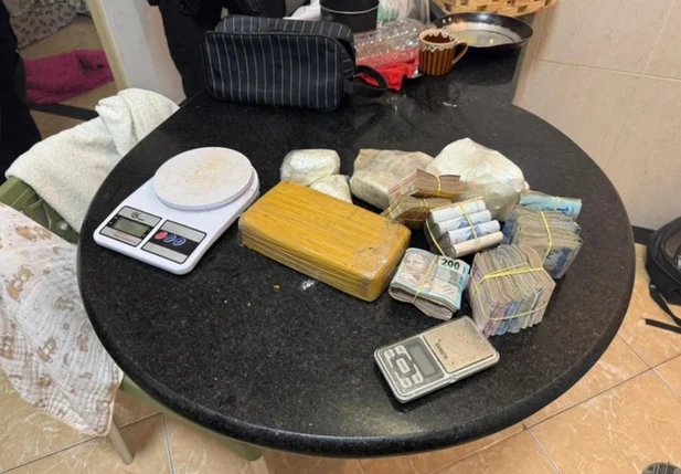 Cocaína apreendida pela FICCO em Sergipe