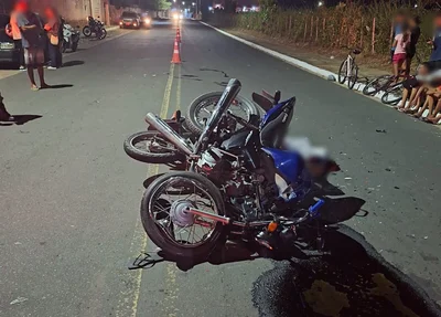 Colisão entre motocicletas deixou duas pessoas mortas em Parnaíba