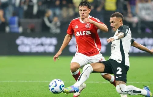 Corinthians vence o Internacional pelo Brasileirão