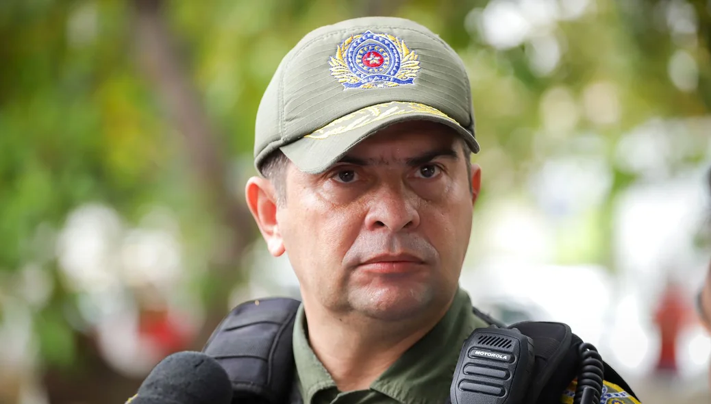 Coronel Scheiwann Lopes, comandante geral da PM-PI
