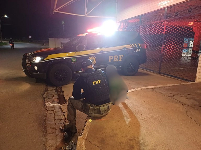 Criança foi resgatada pela PRF na BR 316