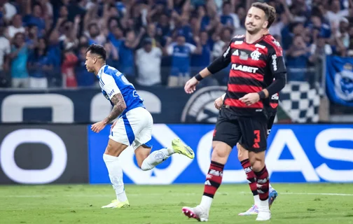 Cruzeiro vence o Flamengo pelo Brasileirão