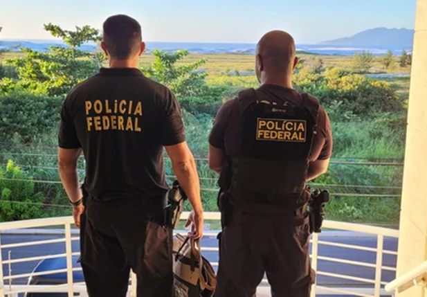 Cumprimento da mandados pela PF na região dos Lagos, no Rio de Janeiro