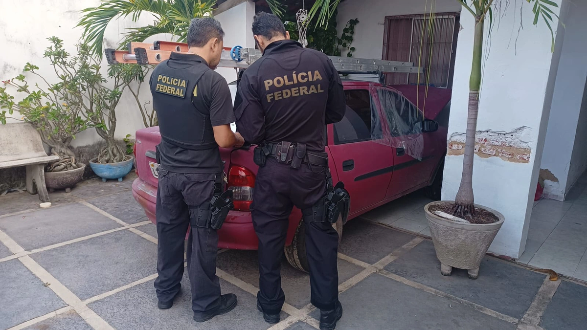 Cumprimento de mandado da PF na Operação Proteção Integral II