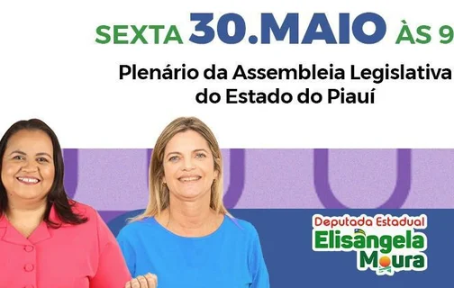Deputadas Elisângela Moura e Gracinha Mão Santa