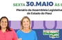 Deputadas Elisângela Moura e Gracinha Mão Santa
