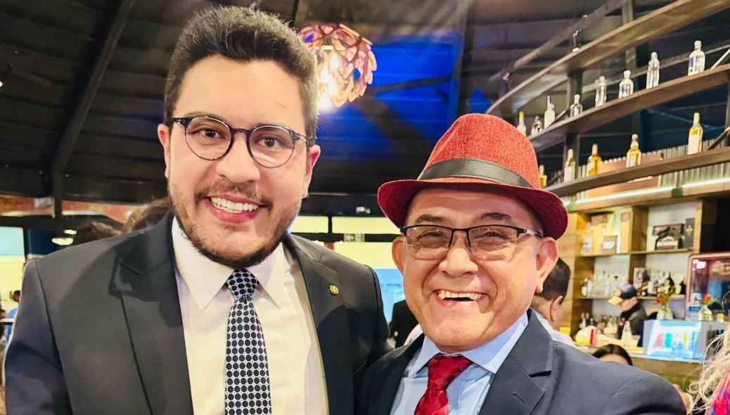 Deputado federal Jadyel Alencar com o prefeito