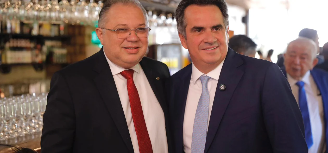Deputado Florentino Neto e senador Ciro Nogueira