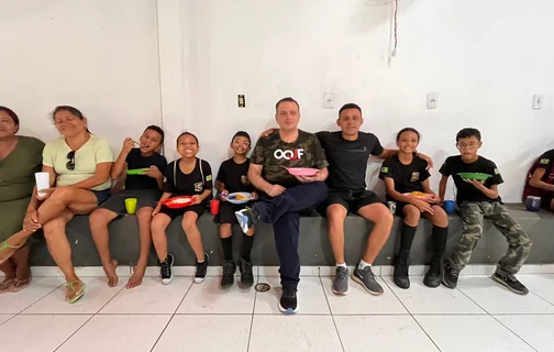 Deputado Gessivaldo Isaías reforça apoio ao Pelotão Mirim do Parque Rodoviário em Teresina