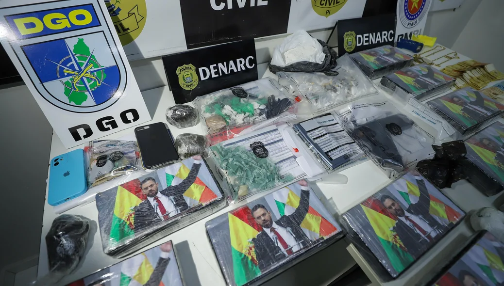 Drogas apreendidas