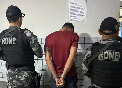 E.F.T. foi preso suspeito de ter participado de um assalto a um policial civil
