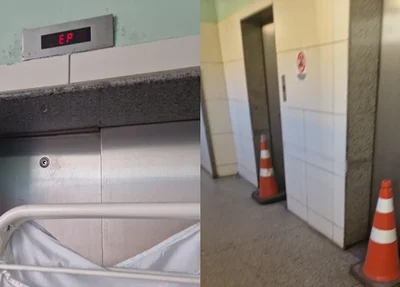 Elevadores do HUT interditados