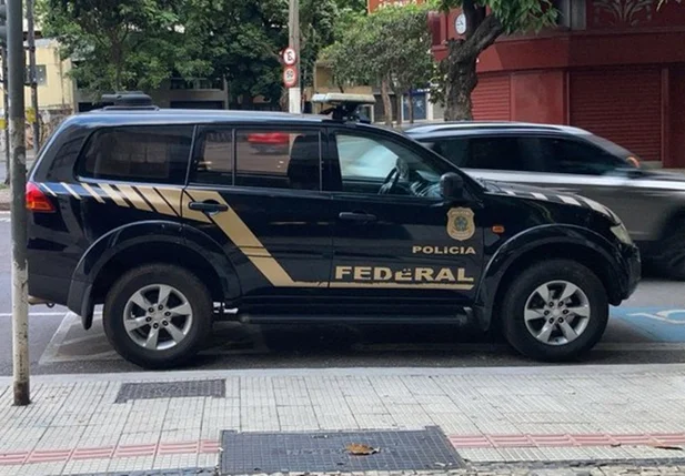 Equipe da Polícia Federal na Operação Egrégora